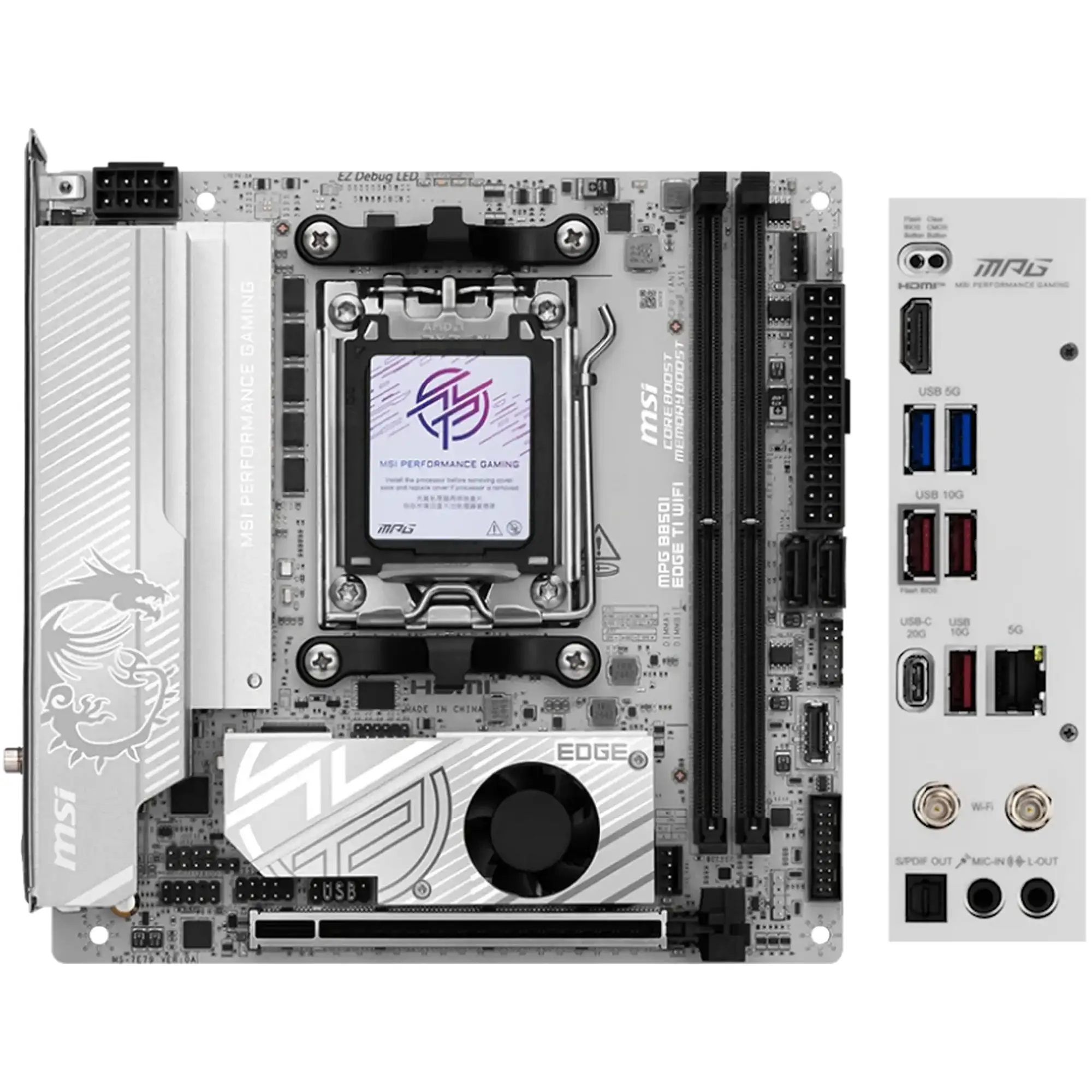 Купить Материнская плата MSI MPG B850I EDGE TI WIFI - фото 1