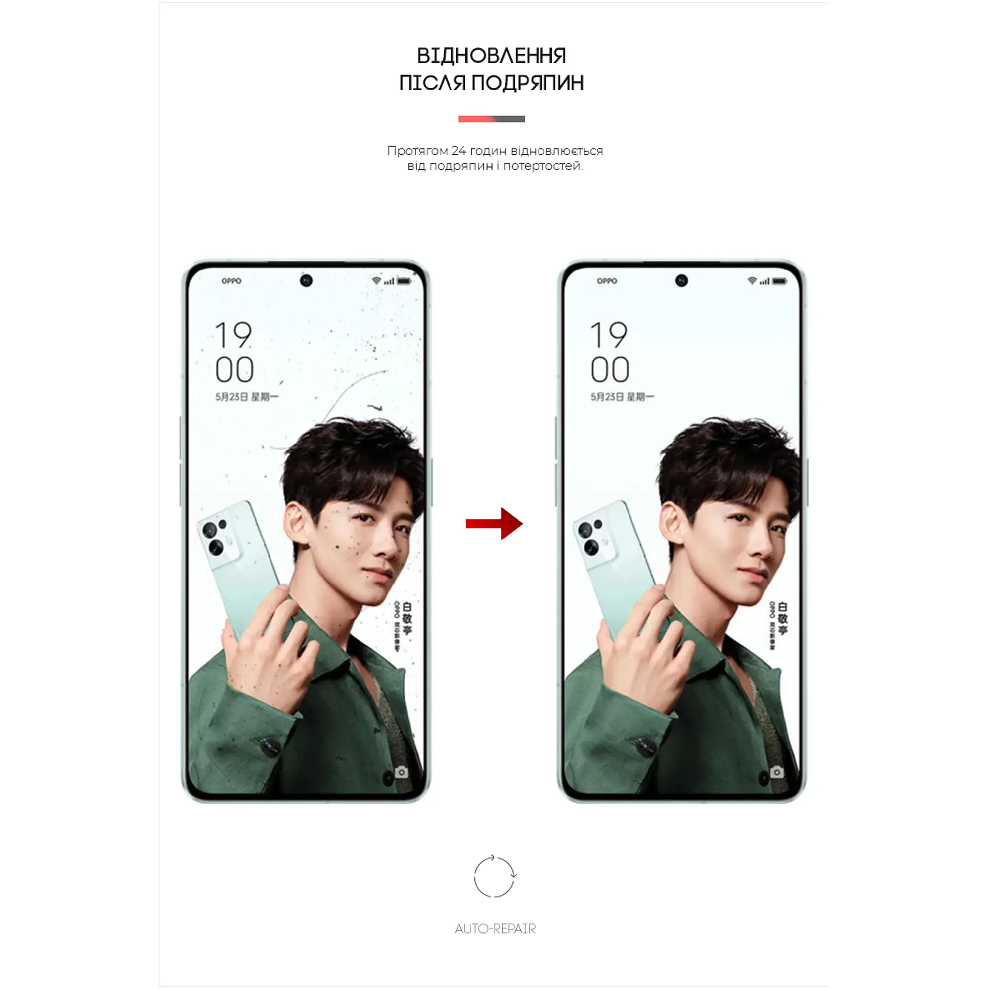 Купити Гідрогелева плівка ArmorStandart Anti-Blue для OPPO Reno8 Pro (ARM62687) - фото 3