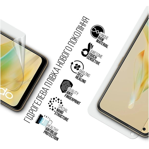 Купити Гідрогелева плівка ArmorStandart Anti-Blue для OPPO Reno8 T 4G (ARM66484) - фото 2