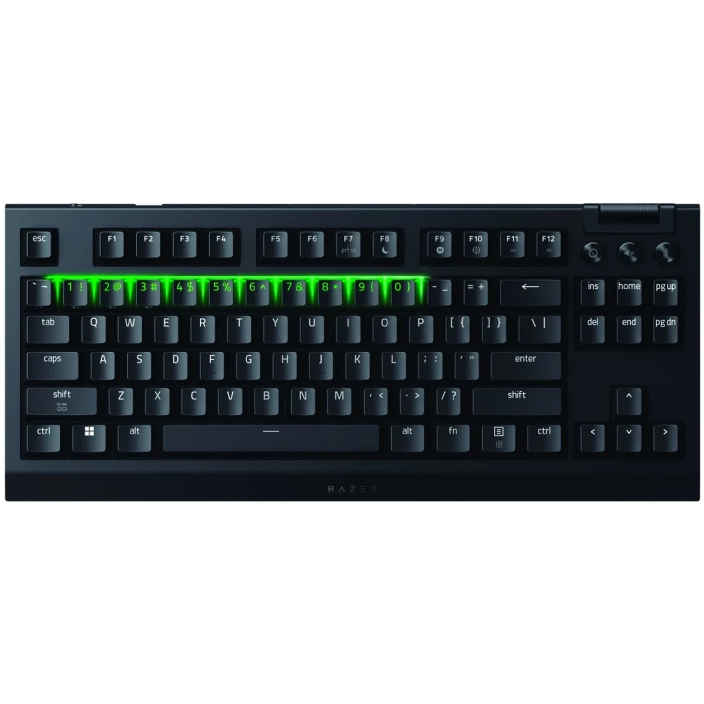 Купити Клавіатура RAZER BlackWidow V4 TKL Hyperspeed (RZ03-05480100-R3M1) - фото 6
