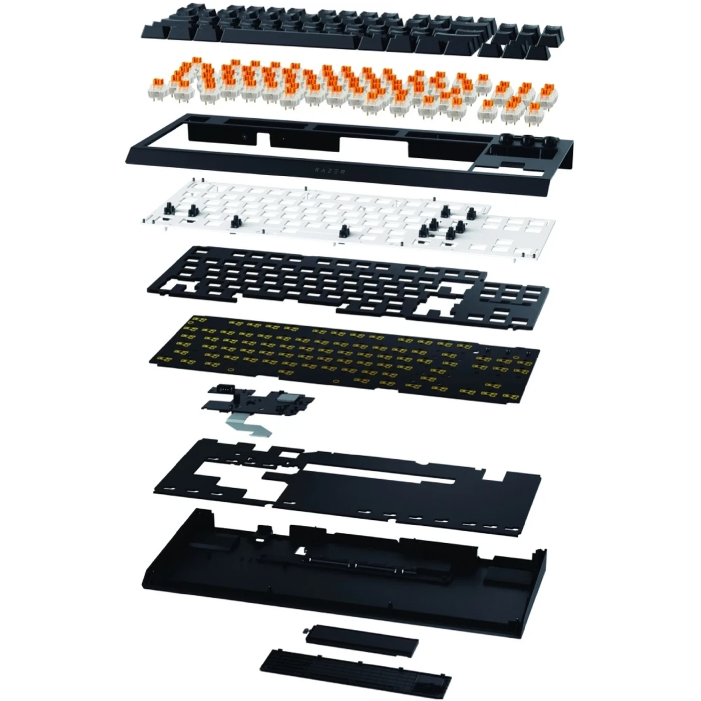 Купити Клавіатура RAZER BlackWidow V4 TKL Hyperspeed (RZ03-05480100-R3M1) - фото 7