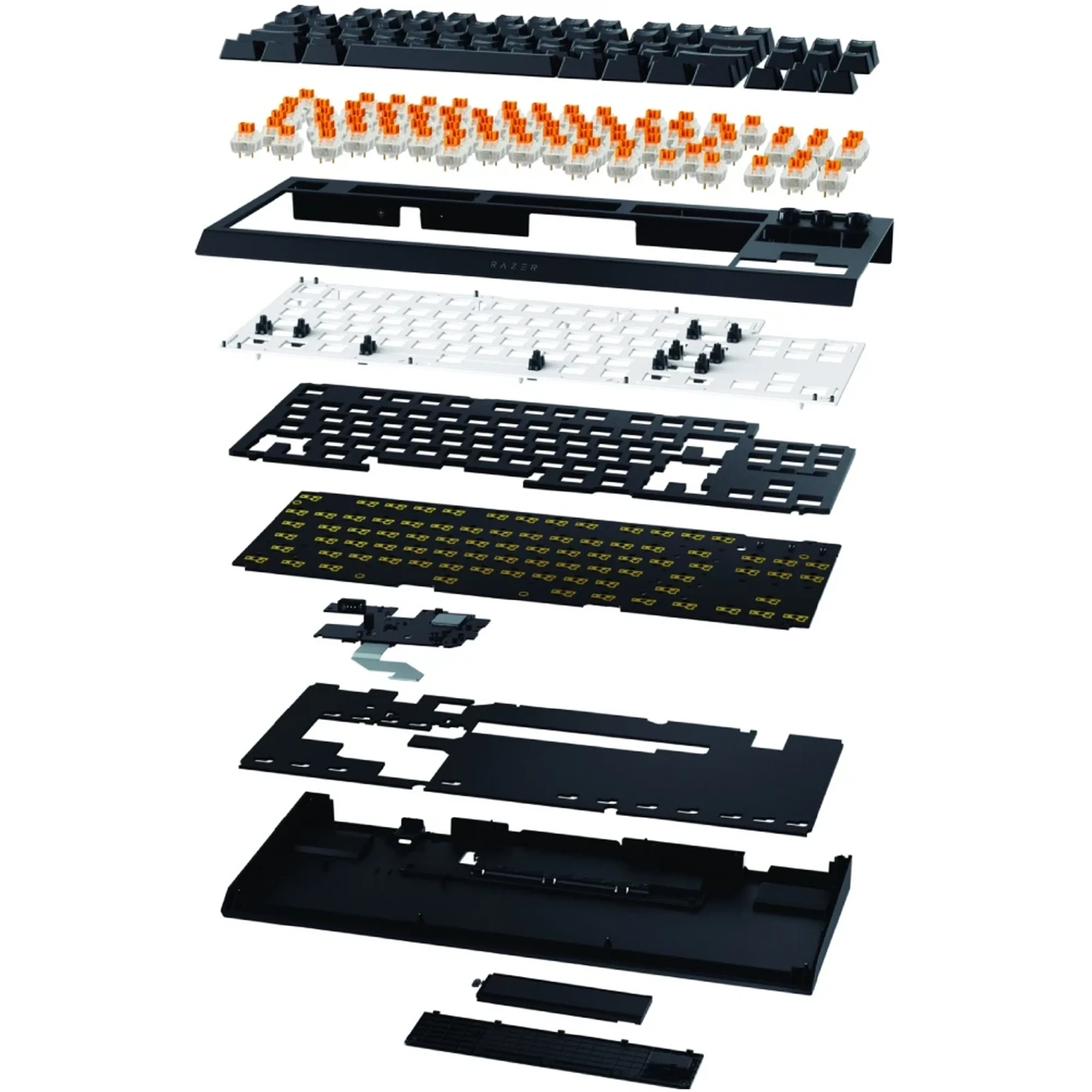 Купити Клавіатура RAZER BlackWidow V4 TKL Hyperspeed (RZ03-05480100-R3M1) - фото 7