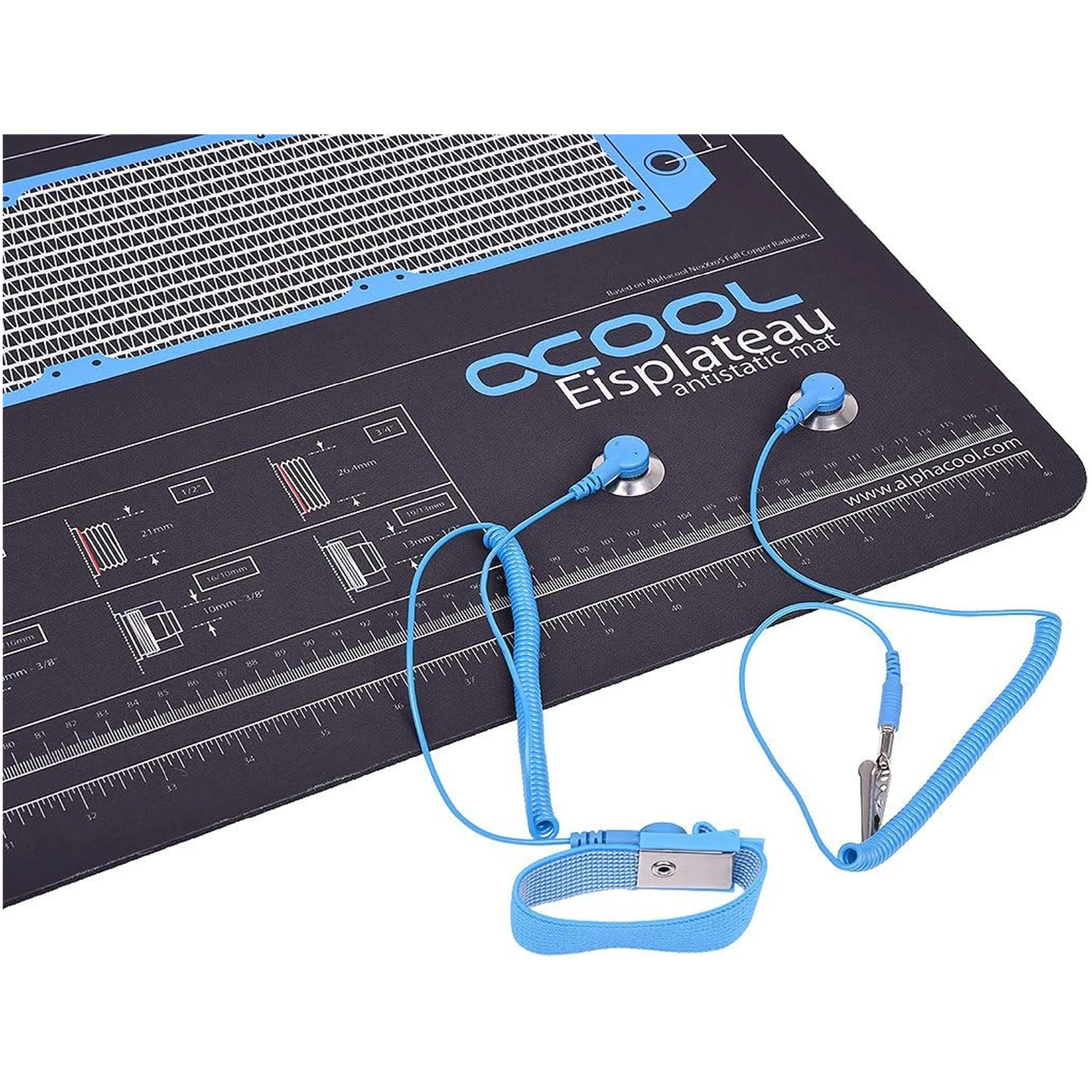 Купить Игровая поверхность Alphacool Eisplateau Anti-Static work and mounting mat 120x60cm (90334) - фото 2