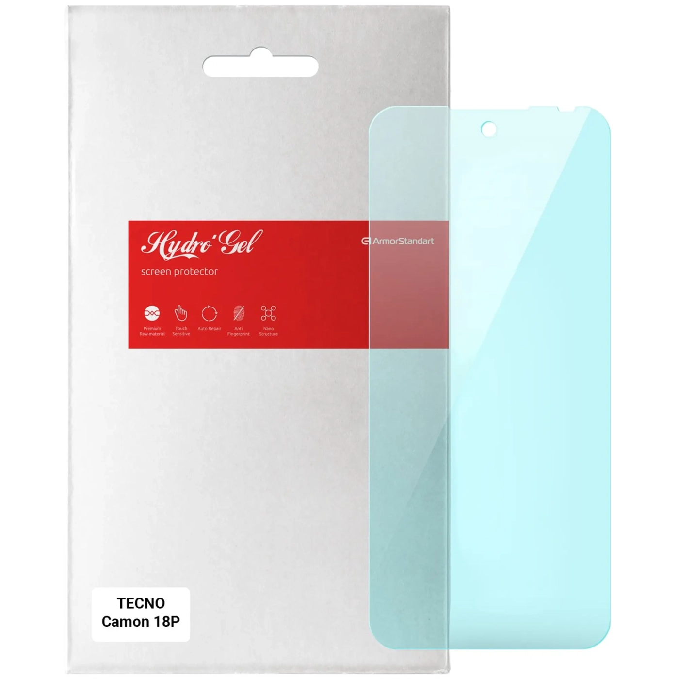 Купити Гідрогелева плівка ArmorStandart Anti-Blue для TECNO Camon 18P (ARM61214) - фото 1