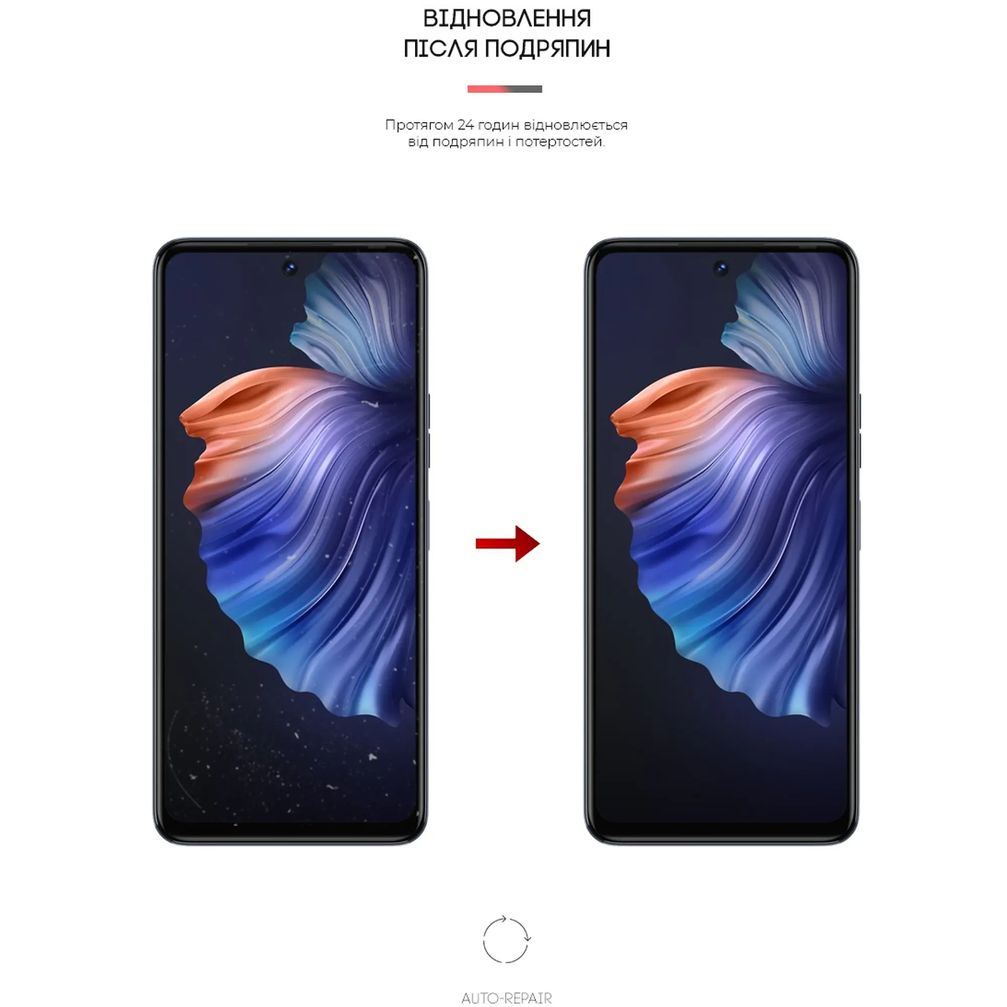 Купити Гідрогелева плівка ArmorStandart Anti-Blue для TECNO Camon 18P (ARM61214) - фото 3