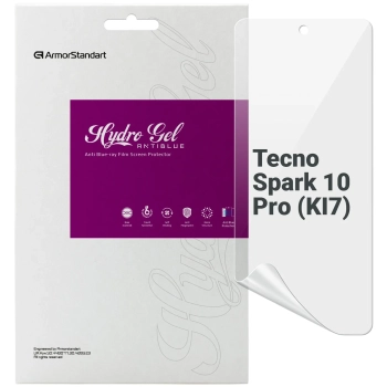 Купити Гідрогелева плівка ArmorStandart Anti-Blue для Tecno Spark 10 Pro (KI7) (ARM67789) - фото 1