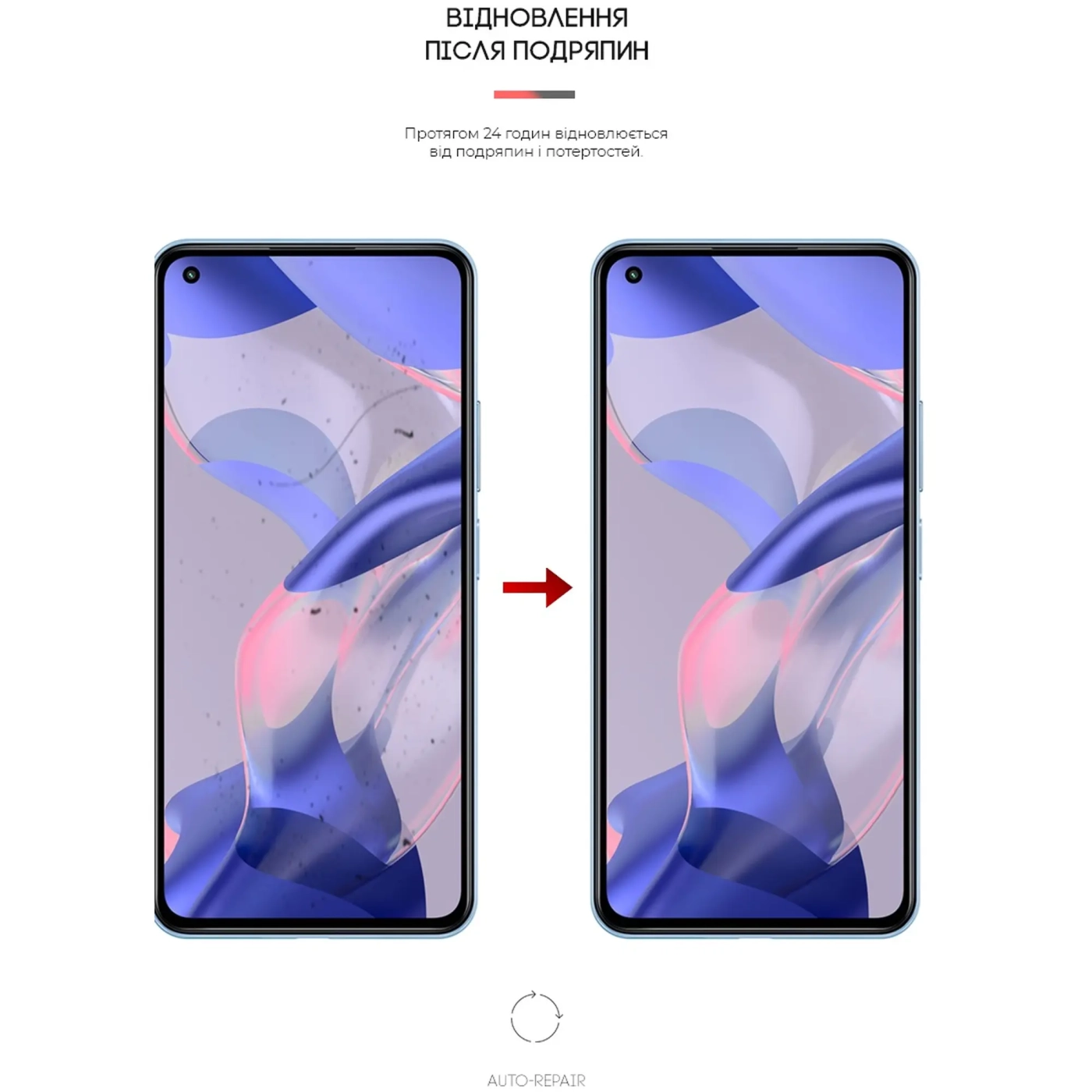 Купити Гідрогелева плівка ArmorStandart Anti-Blue для Xiaomi 11 Lite 5G NE (ARM62841) - фото 2