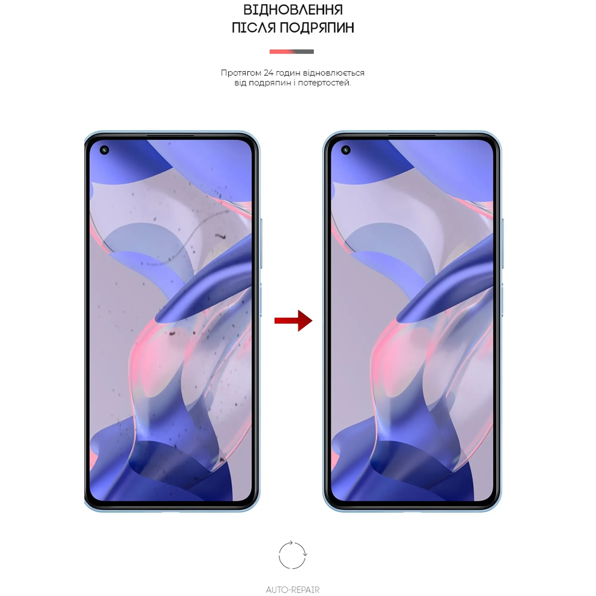 Купити Гідрогелева плівка ArmorStandart Anti-Blue для Xiaomi 11 Lite 5G NE (ARM62841) - фото 2