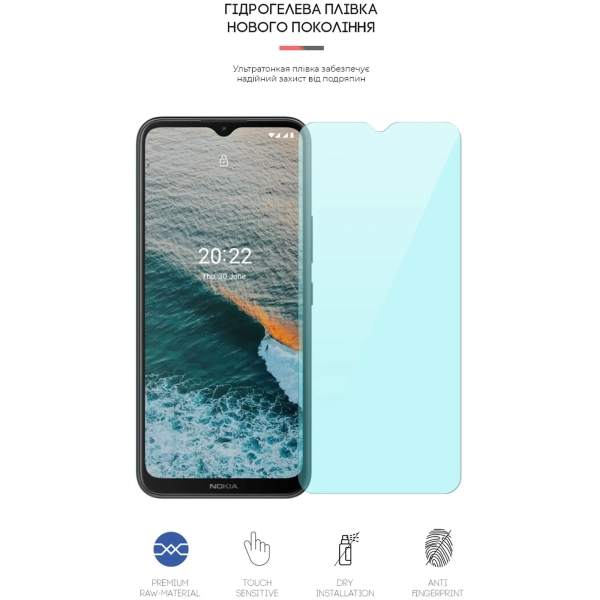 Купить Гидрогелевая пленка ArmorStandart Anti-Blue для Nokia C21 Plus (ARM62208) - фото 2