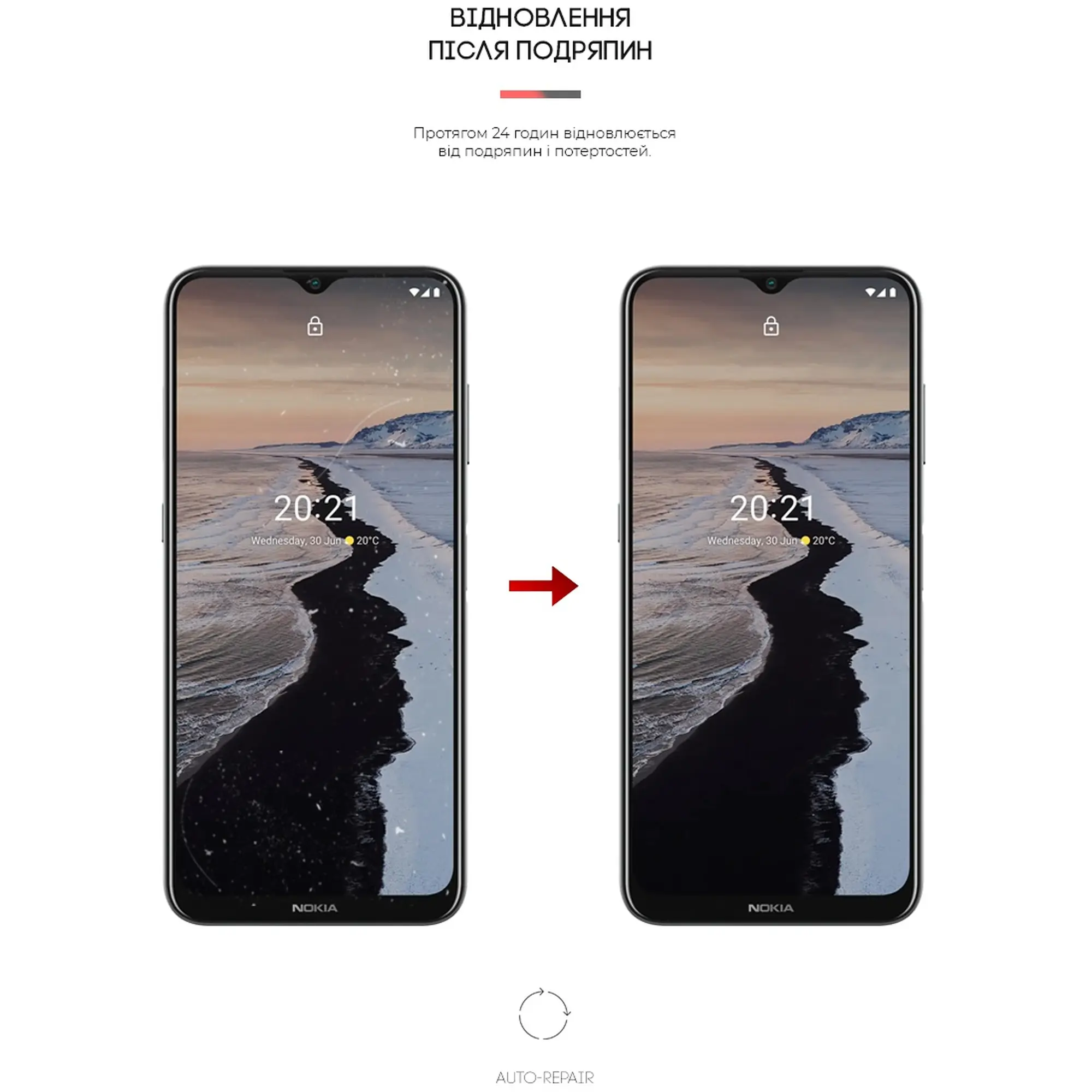 Купить Гидрогелевая пленка ArmorStandart Anti-Blue для Nokia G10 (ARM63490) - фото 3
