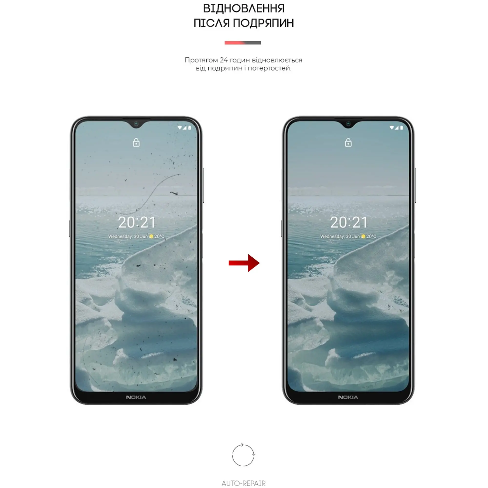 Купить Гидрогелевая пленка ArmorStandart Anti-Blue для Nokia G20 (ARM61199) - фото 3