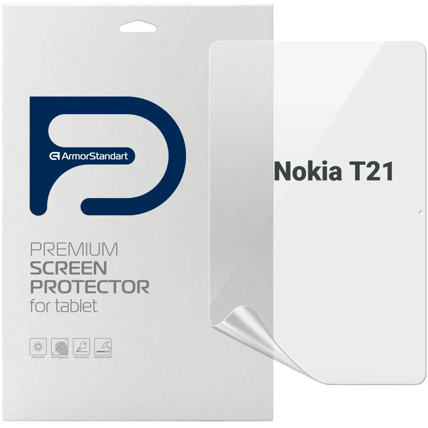 Купить Гидрогелевая пленка ArmorStandart Anti-Blue для Nokia T21 (ARM68190) - фото 1