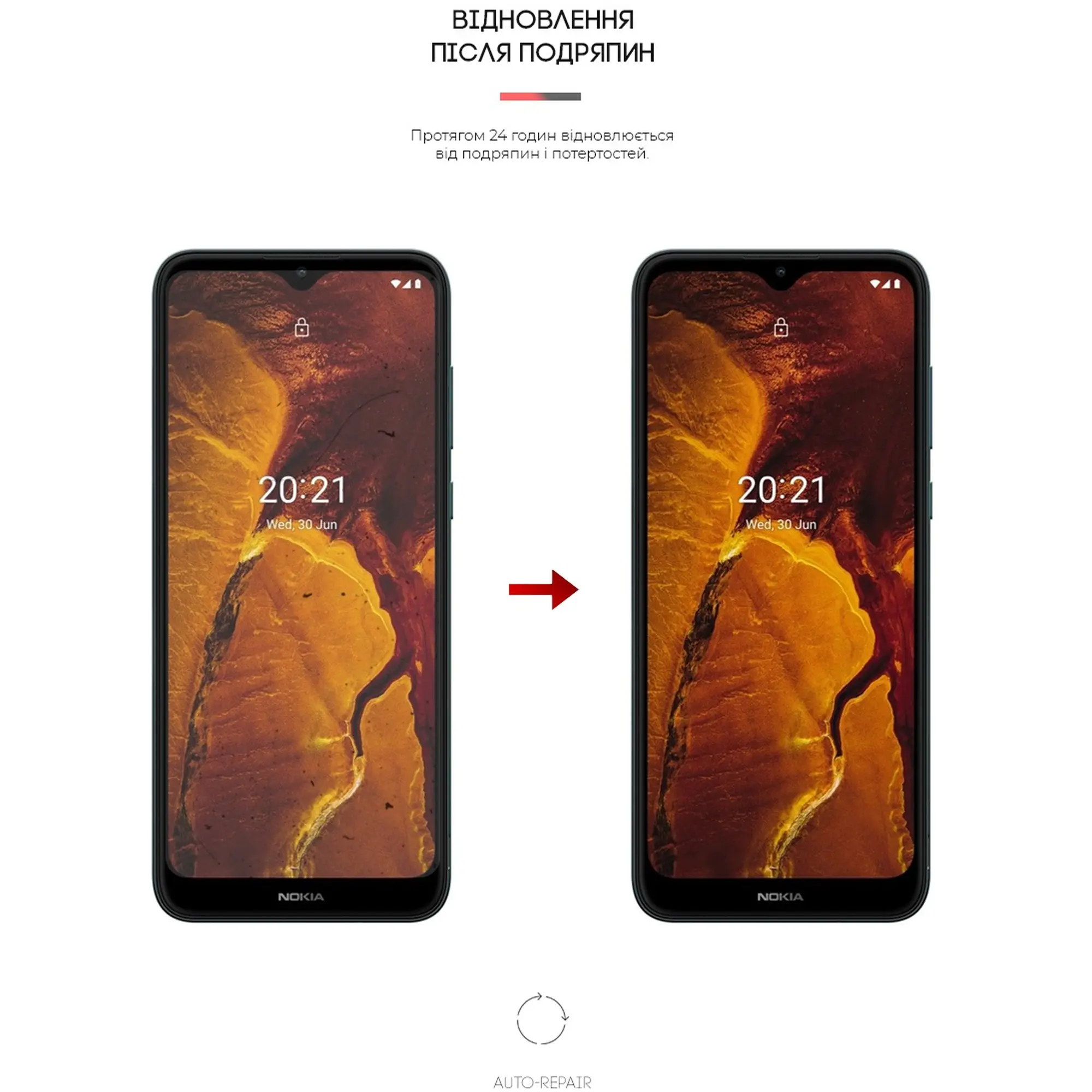 Купить Гидрогелевая пленка ArmorStandart Anti-Blue для Nokia С30 (ARM61200) - фото 3