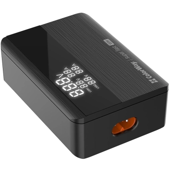 Купити Зарядний пристрій ColorWay Power Delivery GaN 2xUSB-C, 2xUSB-A, 100W Black (CW-CHS041PD-BK) - фото 1