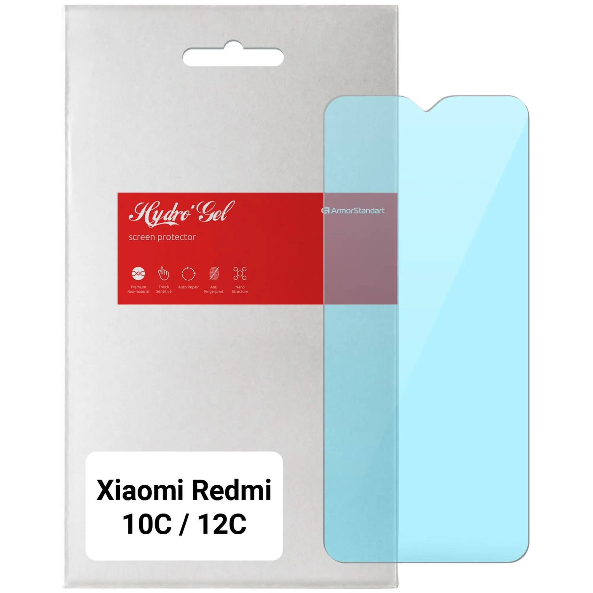 Купить Гидрогелевая пленка ArmorStandart Anti-Blue для Xiaomi Redmi 12C / 10C (ARM61822) - фото 1