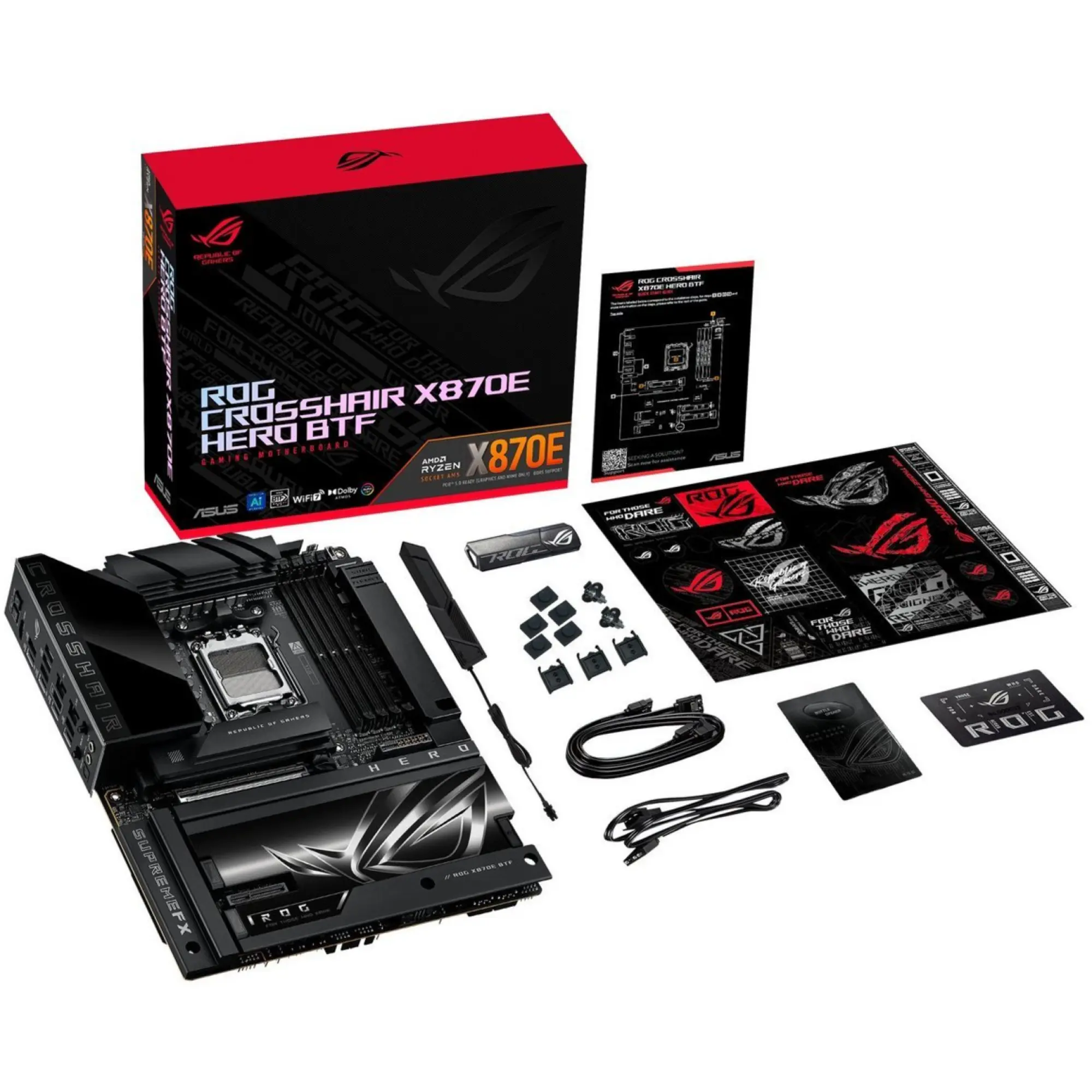 Купить Материнская плата Asus ROG CROSSHAIR X870E HERO BTF - фото 12