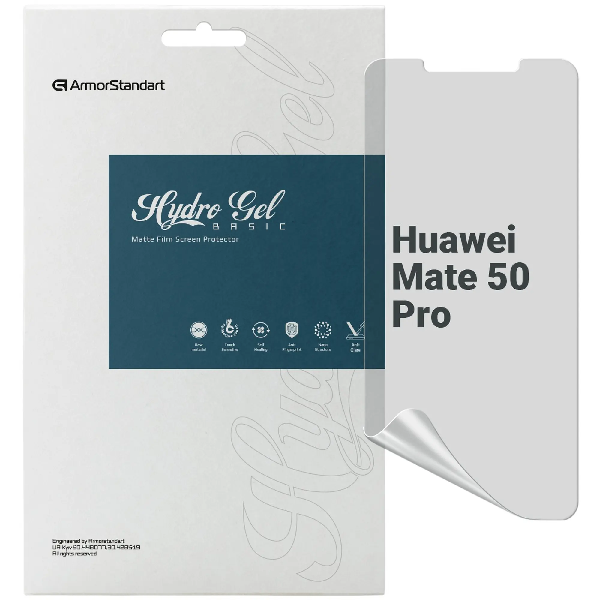 Купити Гідрогелева плівка ArmorStandart Matte для Huawei Mate 50 Pro (ARM67443) - фото 1