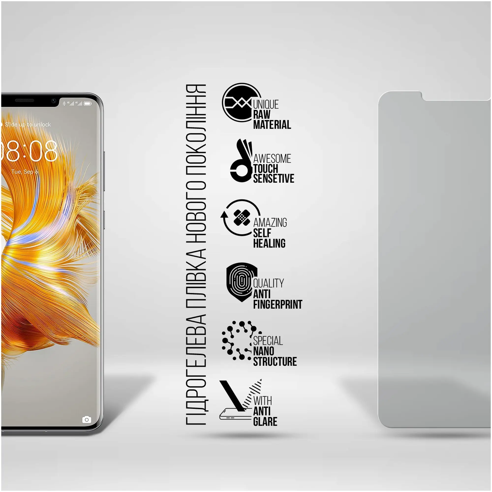 Купити Гідрогелева плівка ArmorStandart Matte для Huawei Mate 50 Pro (ARM67443) - фото 2