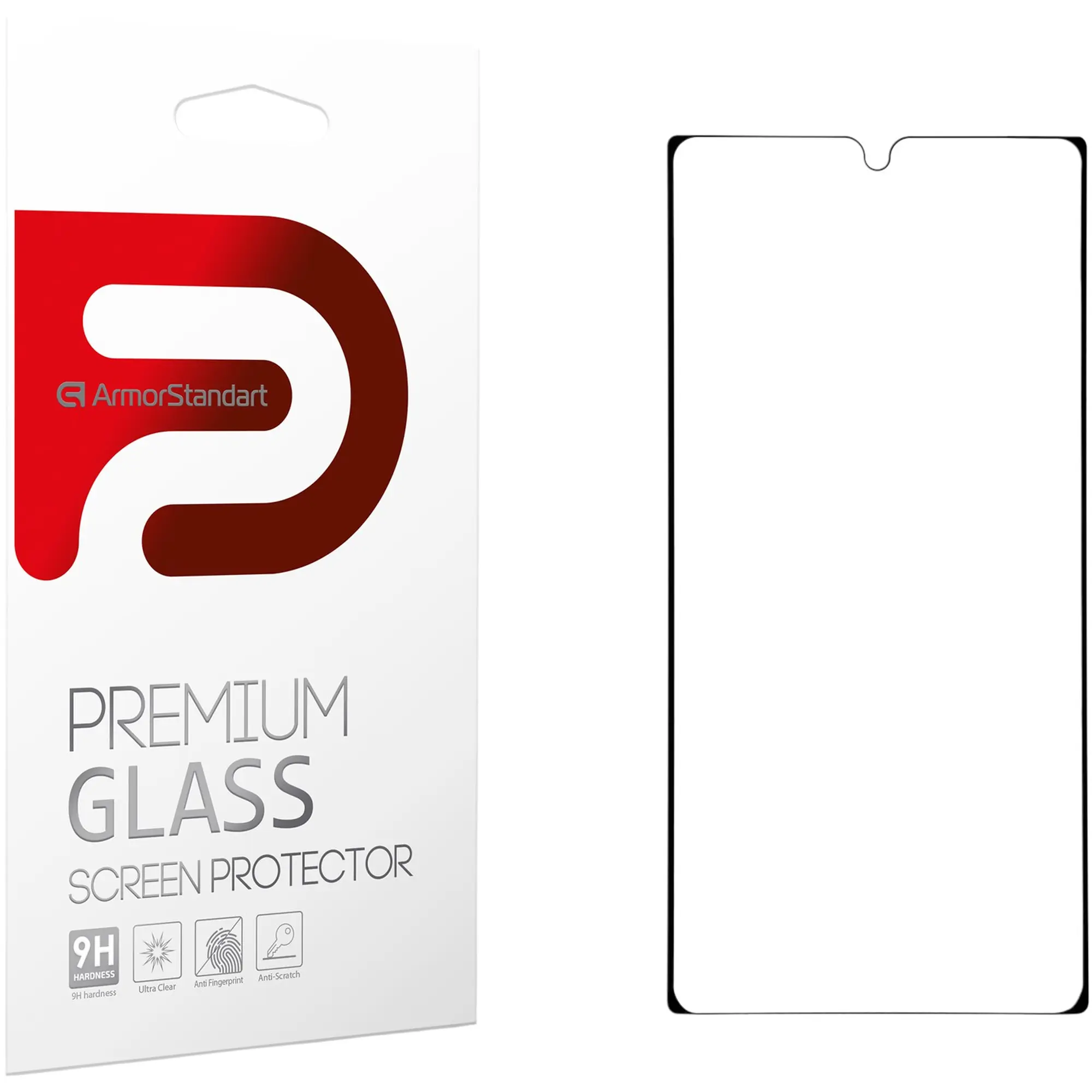 Купить Гидрогелевая пленка ArmorStandart Full Glue Curved для Samsung Note 10 Black (ARM56607-GFG-BK) - фото 1