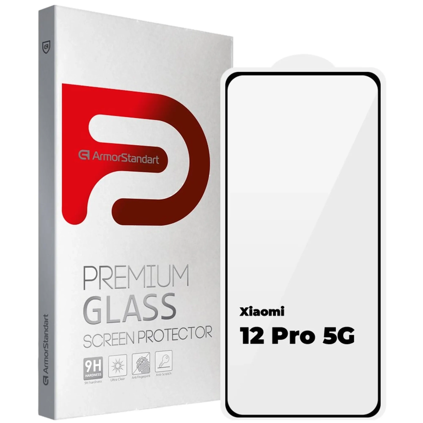 Купити Гідрогелева плівка ArmorStandart Full Glue Curved для Xiaomi 12 Pro 5G Black (ARM60931) - фото 1