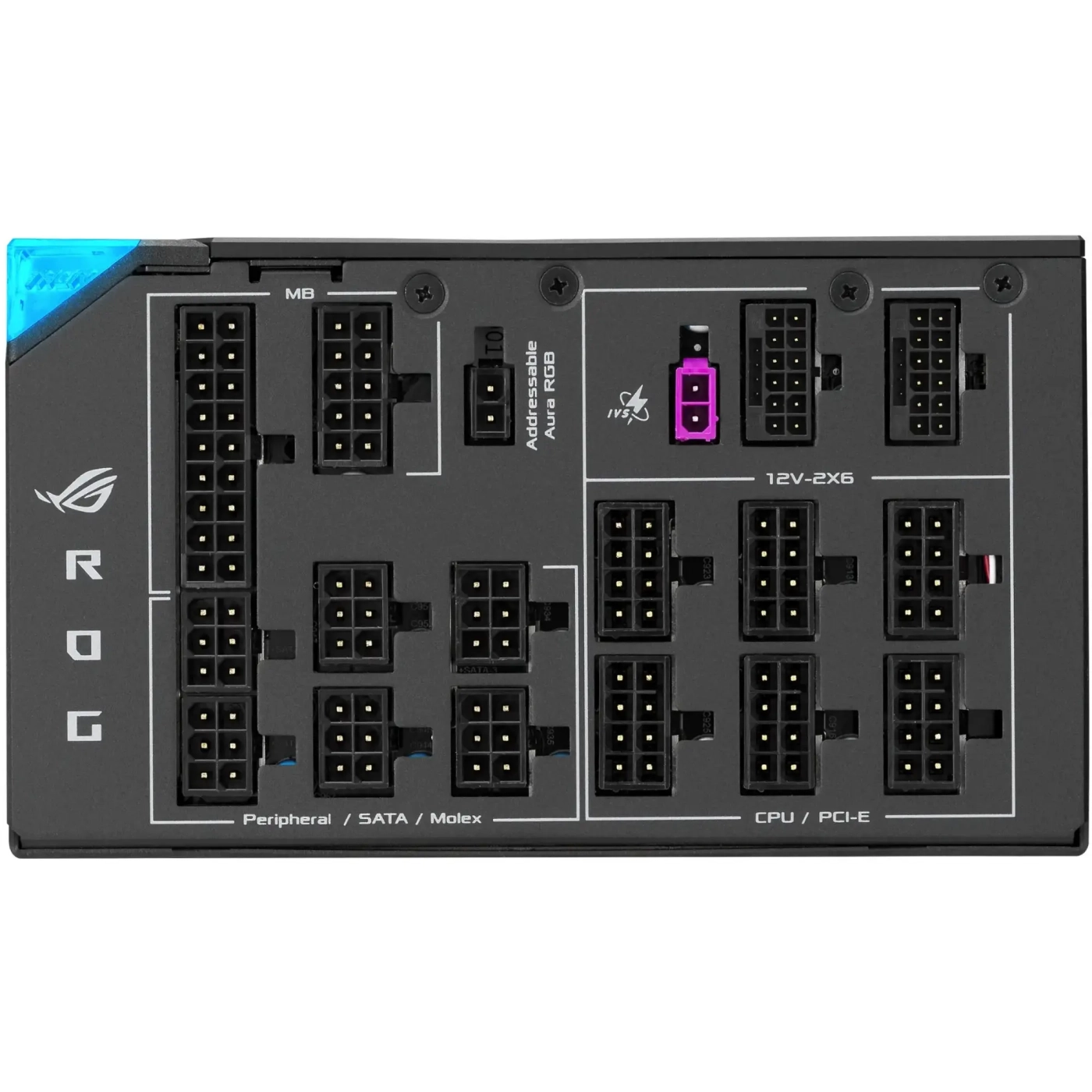 Купити Блок живлення Asus ROG Thor 1600W 80+ Titanium (ROG-THOR-1600T3-GAMING) - фото 6