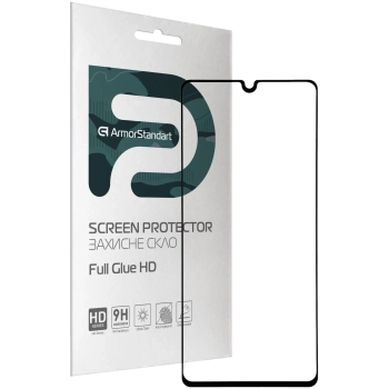 Купити Захисне скло ArmorStandart Full Glue HD для Samsung A41 (A415) Black (ARM58305) - фото 1