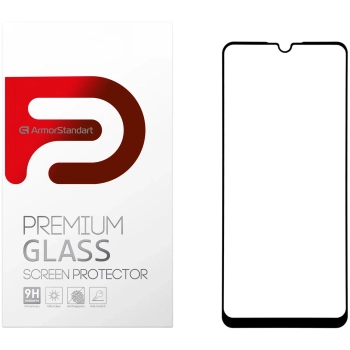 Купити Захисне скло ArmorStandart Full Glue для Huawei Y6p 2020 Black (ARM56724) - фото 1