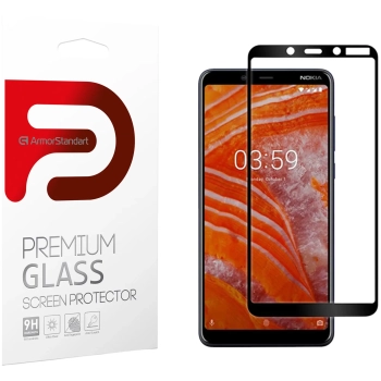 Купити Захисне скло ArmorStandart Full Glue для Nokia 1 Plus Black (ARM55441-GFG-BK) - фото 1
