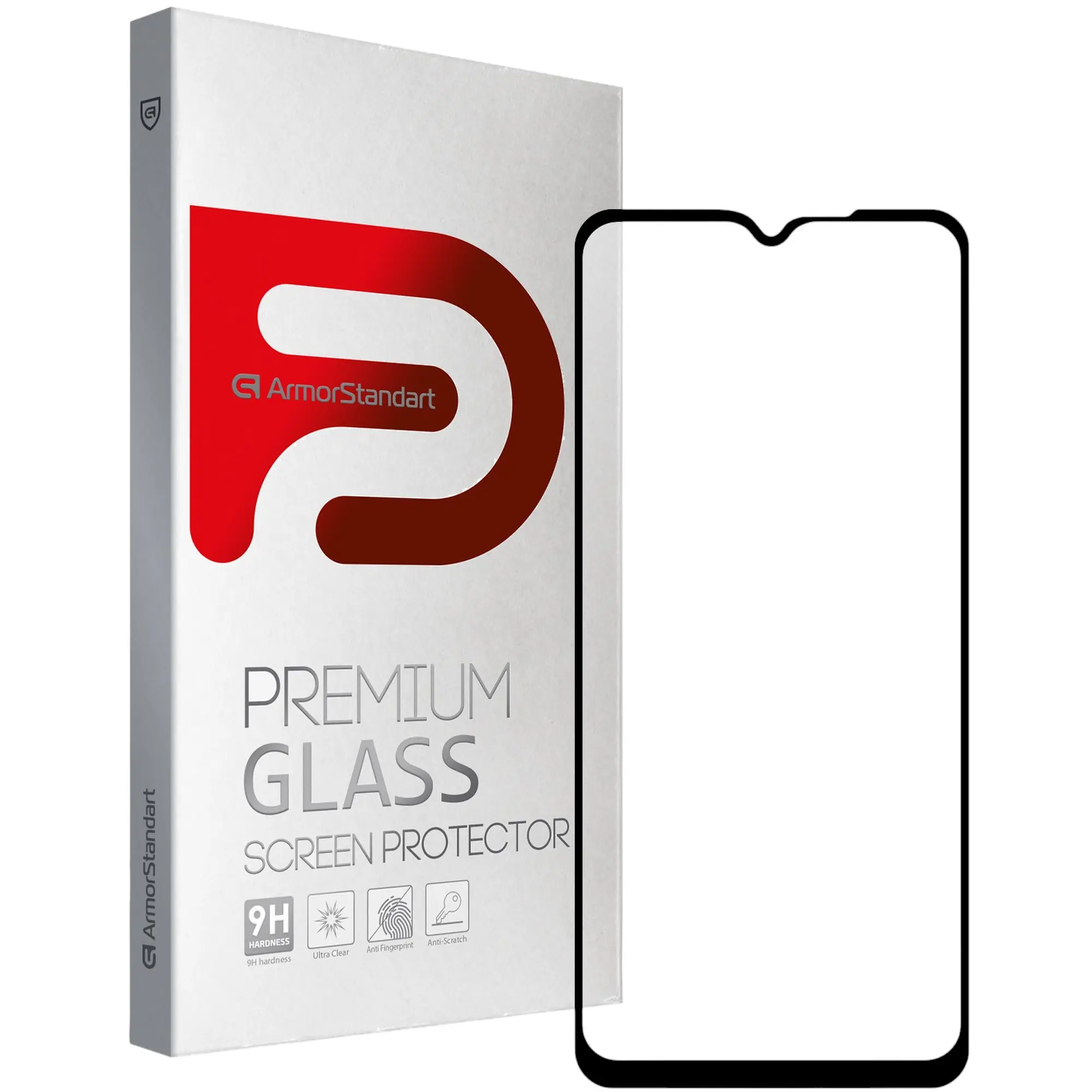 Купить Защитное стекло ArmorStandart Full Glue для OPPO А73 Black (ARM59542) - фото 1
