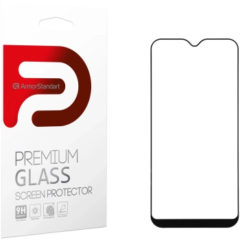 Купити Захисне скло ArmorStandart Full Glue для Samsung A01 (A015) Black (ARM56192-GFG-BK) - фото 1