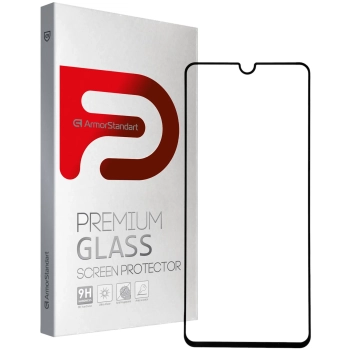 Купити Захисне скло ArmorStandart Full Glue для Samsung A42 (A425) Black (ARM58347) - фото 1