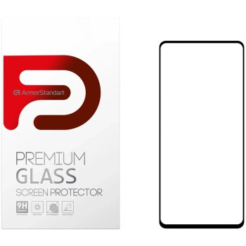 Купити Захисне скло ArmorStandart Full Glue для Samsung A72 (A725) Black (ARM58349) - фото 1
