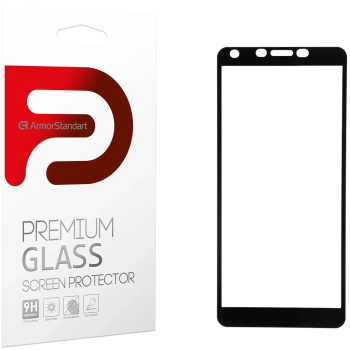 Купити Захисне скло ArmorStandart Full Glue для Tecno POP 2F (B1F) Black (ARM57584) - фото 1