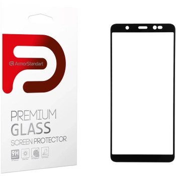 Купити Захисне скло ArmorStandart Full Glue для Tecno POP 4 (BС2) Black (ARM57586) - фото 1
