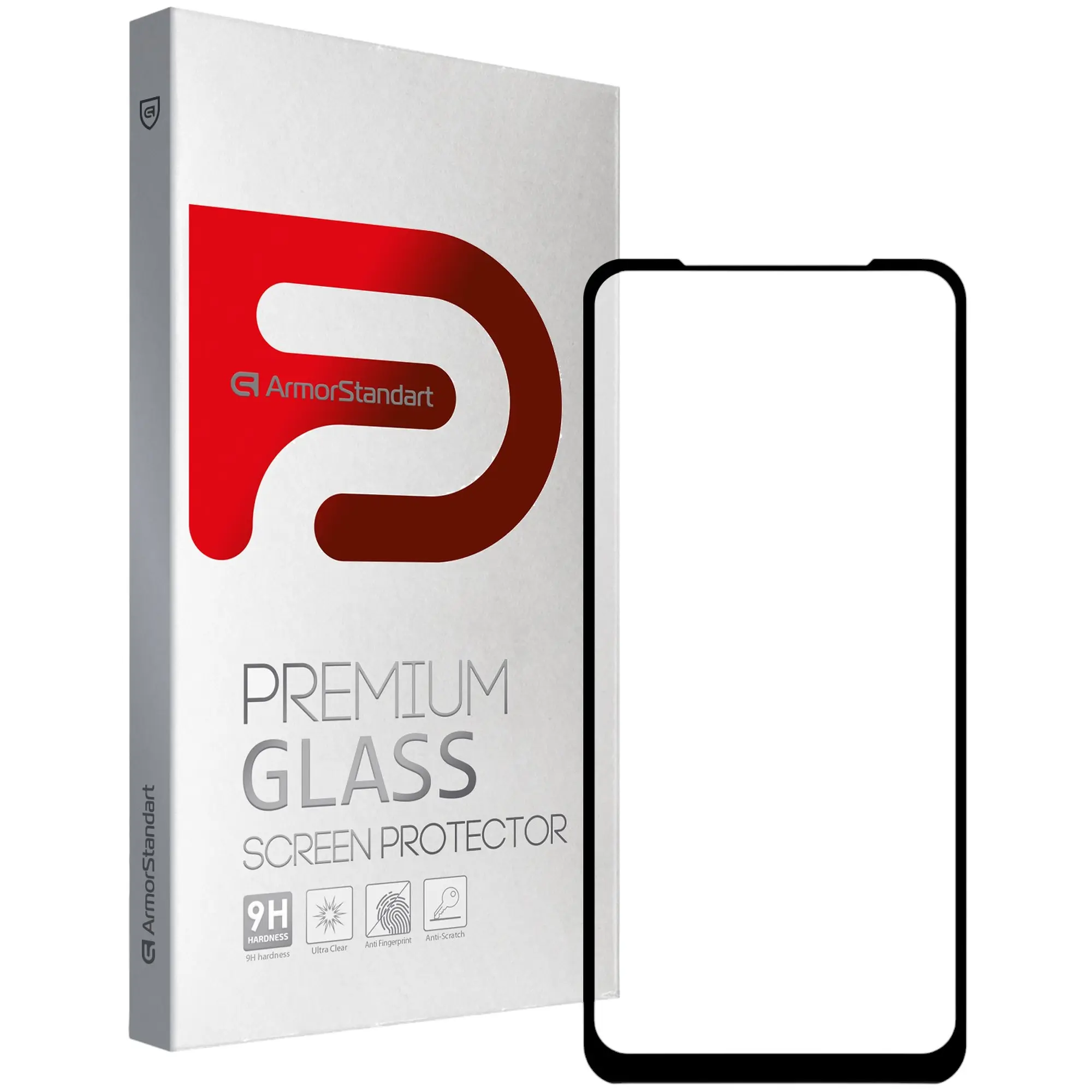 Купить Защитное стекло ArmorStandart Full Glue для Vivo Y30 Black (ARM58356) - фото 1