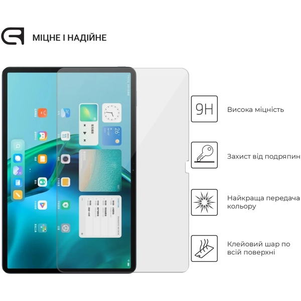 Купити Захисне скло ArmorStandart Glass.CR для Xiaomi Pad 5 Pro 12.4 Clear (ARM64004) - фото 2