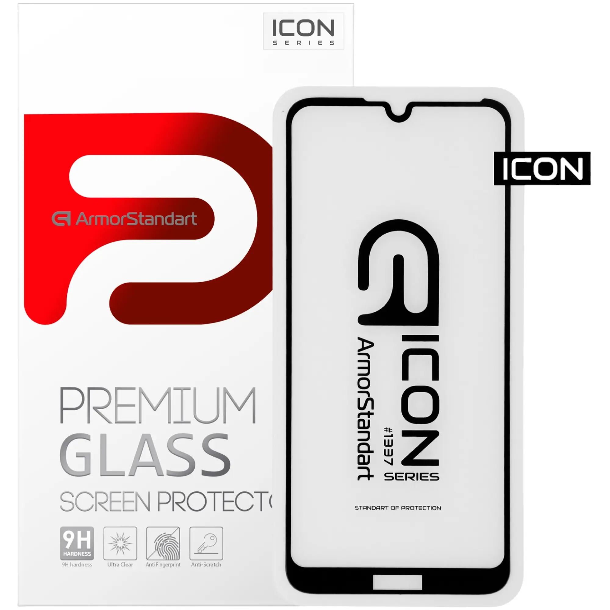 Купить Защитное стекло ArmorStandart Icon для Huawei Y6 2019 (ARM55986-GIC-BK) - фото 1