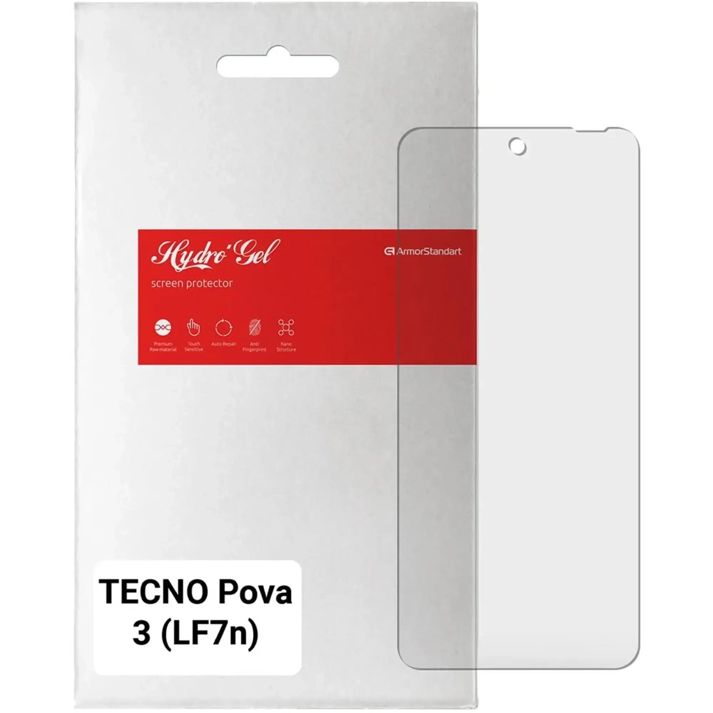 Купити Гідрогелева плівка ArmorStandart Matte для Tecno Pova 3 (LF7n) (ARM62331) - фото 1