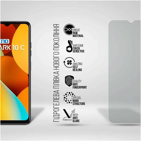 Купити Гідрогелева плівка ArmorStandart Matte для Tecno Spark 10С (ARM68945) - фото 2
