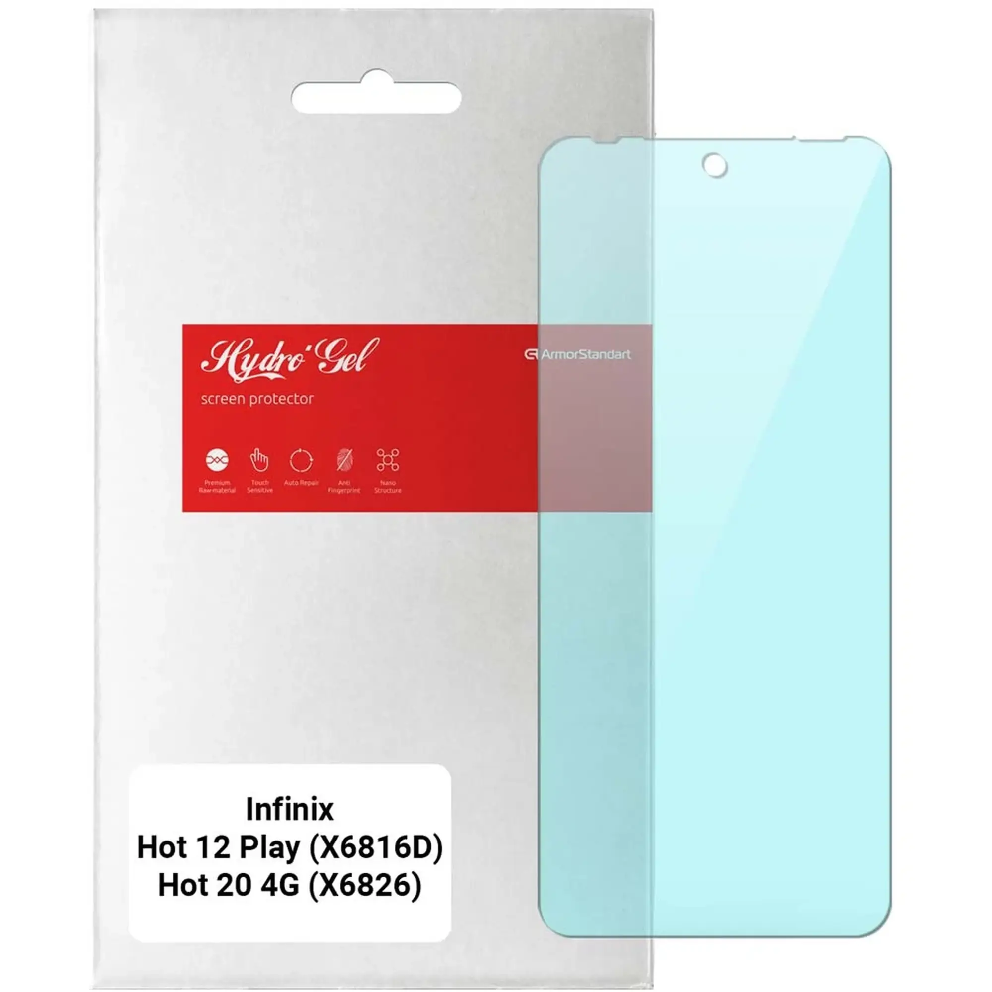 Купити Гідрогелева плівка ArmorStandart Anti-Blue для Infinix Hot 12 Play (X6816D)/Hot 20 4G (X6826) (ARM62) - фото 1