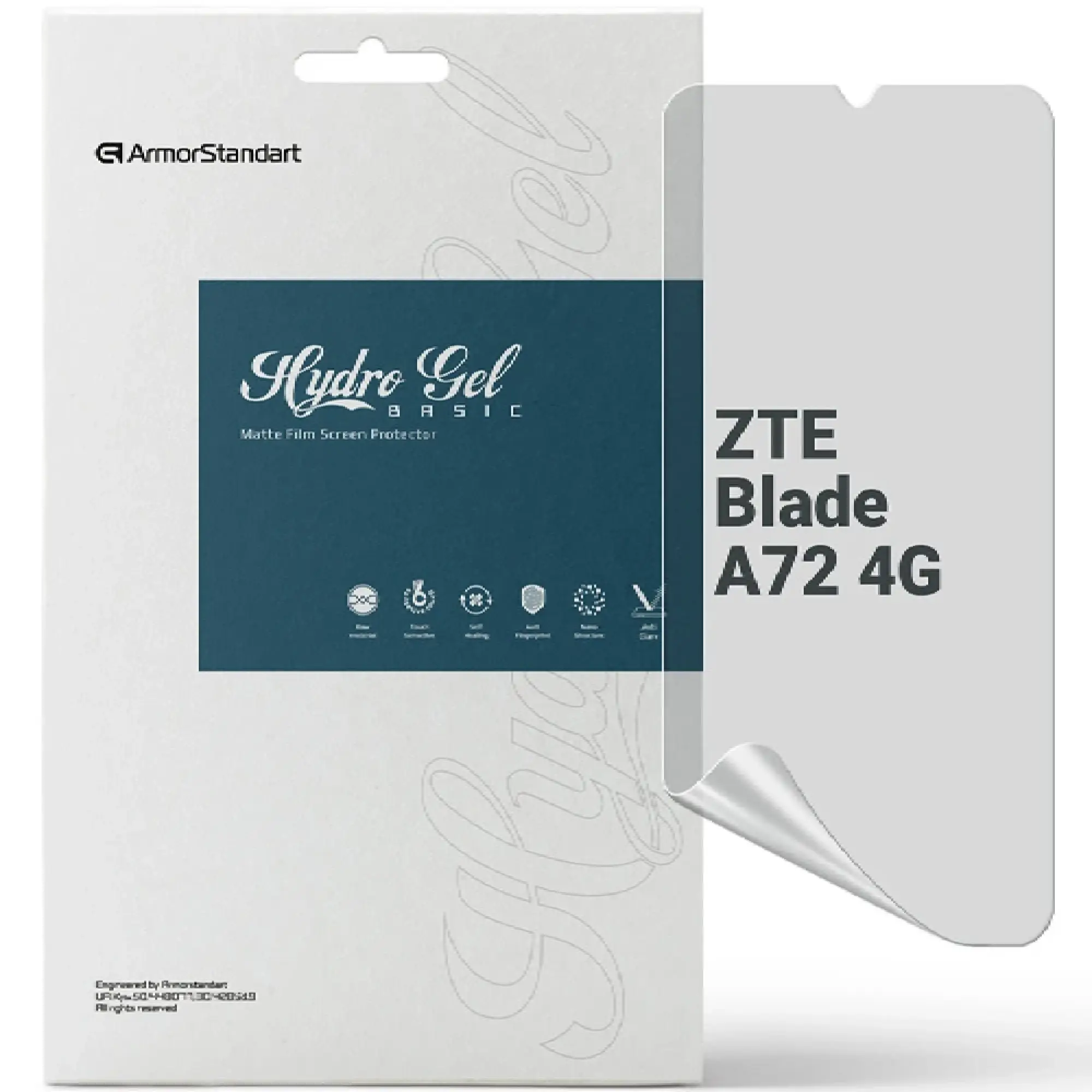 Купить Гидрогелевая пленка ArmorStandart Matte для ZTE Blade A72 (ARM63414) - фото 1