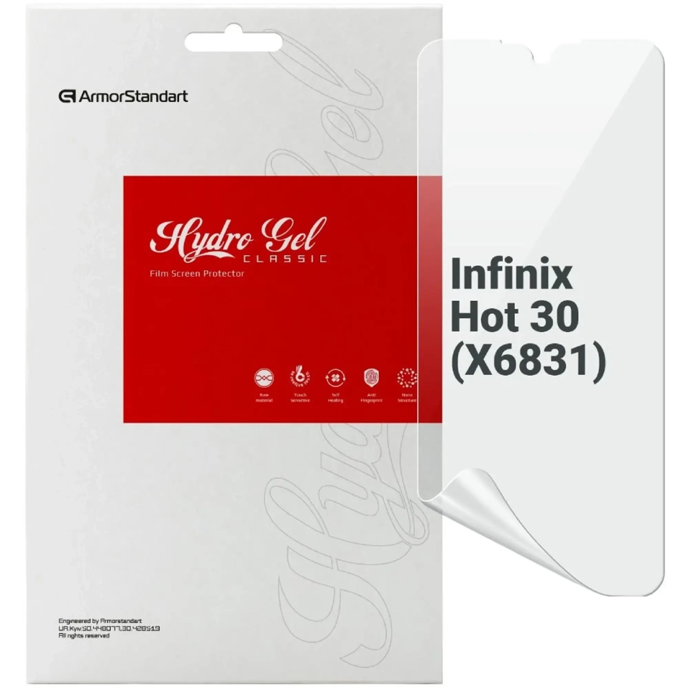 Купить Гидрогелевая пленка ArmorStandart для Infinix Hot 30 (X6831) (ARM68982) - фото 1