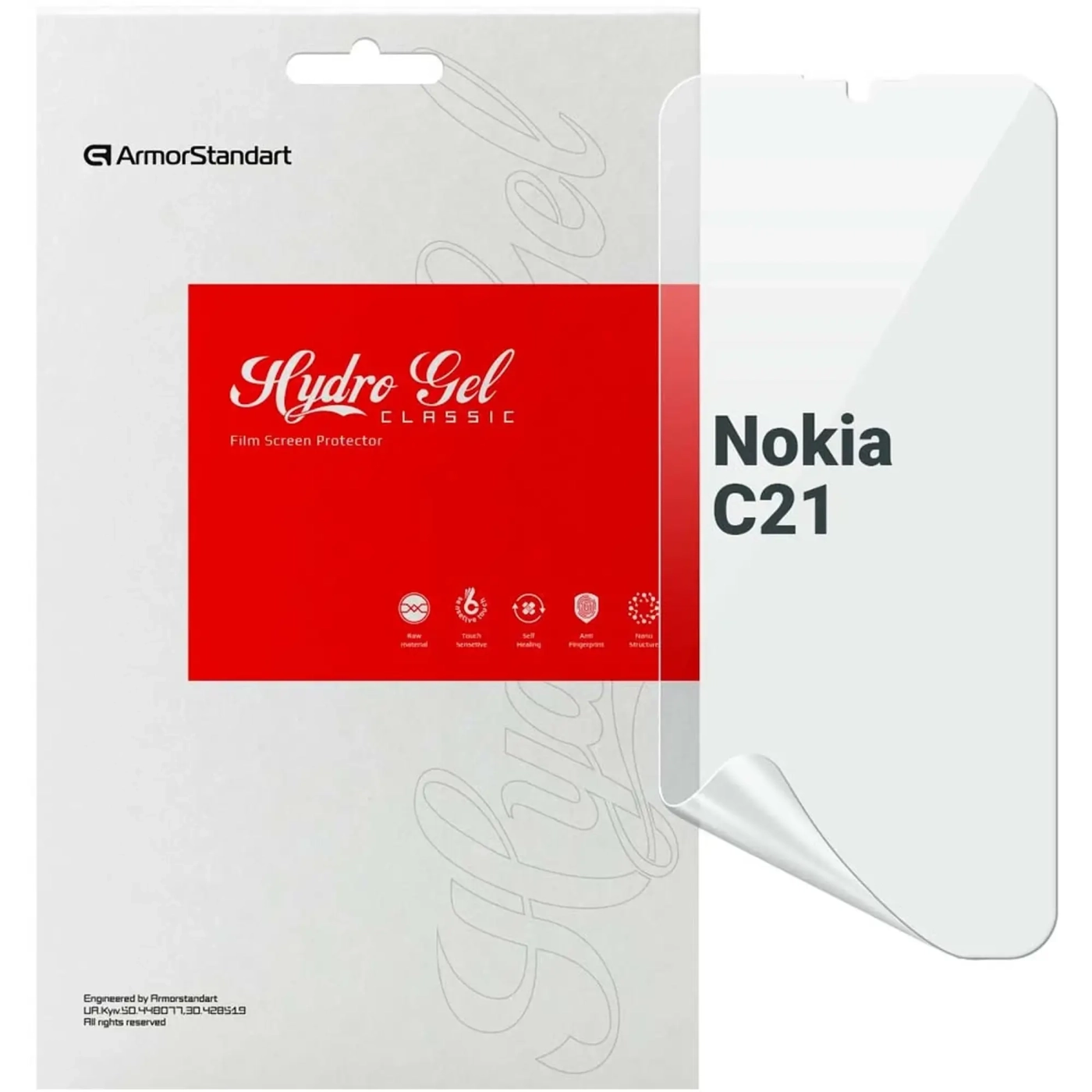 Купить Гидрогелевая пленка ArmorStandart для Nokia C21 (ARM69029) - фото 1