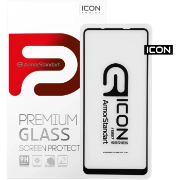 Купить Защитное стекло ArmorStandart Icon для Samsung A21s (A217) (ARM56243-GIC-BK) - фото 1