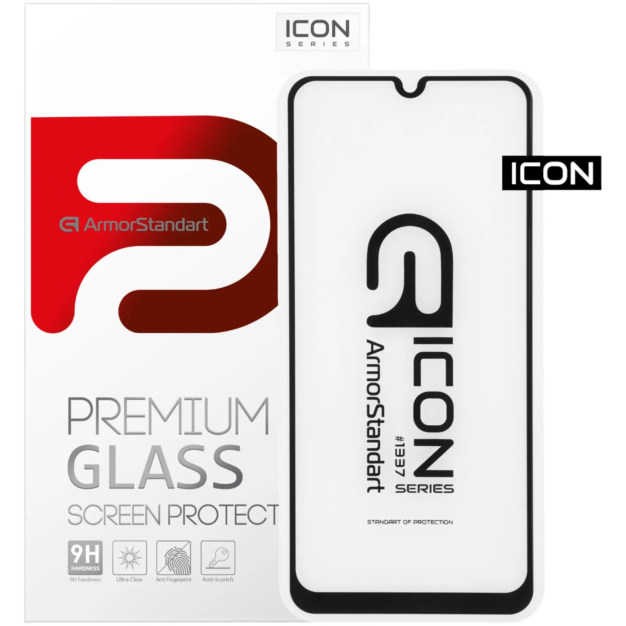 Купить Защитное стекло ArmorStandart Icon для Samsung A31 (A315) (ARM56241-GIC-BK) - фото 1