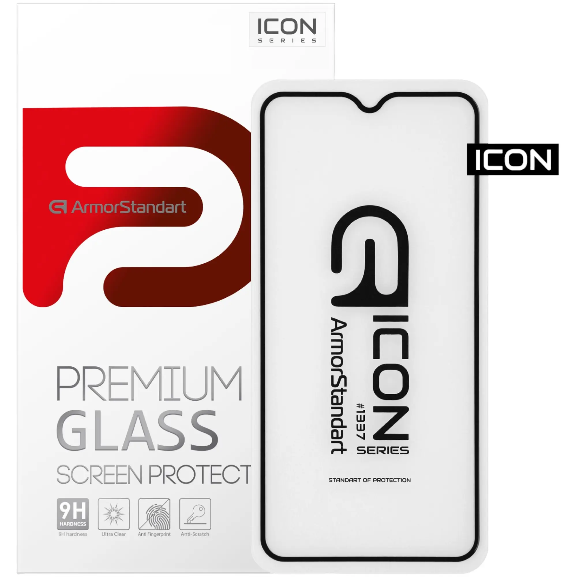 Купить Защитное стекло ArmorStandart Icon для Vivo Y93/Y93 lite/Y91c (ARM55844-GIC-BK) - фото 1