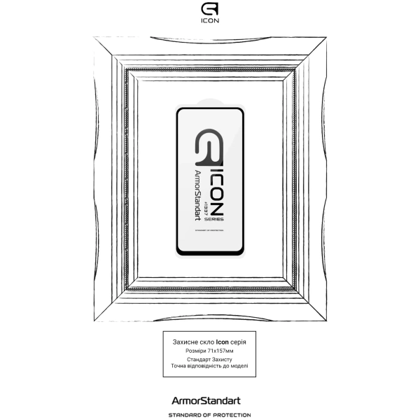 Купить Защитное стекло ArmorStandart Icon для Xiaomi Poco M4 5G/Redmi Note 11R 5G (ARM60934) - фото 3