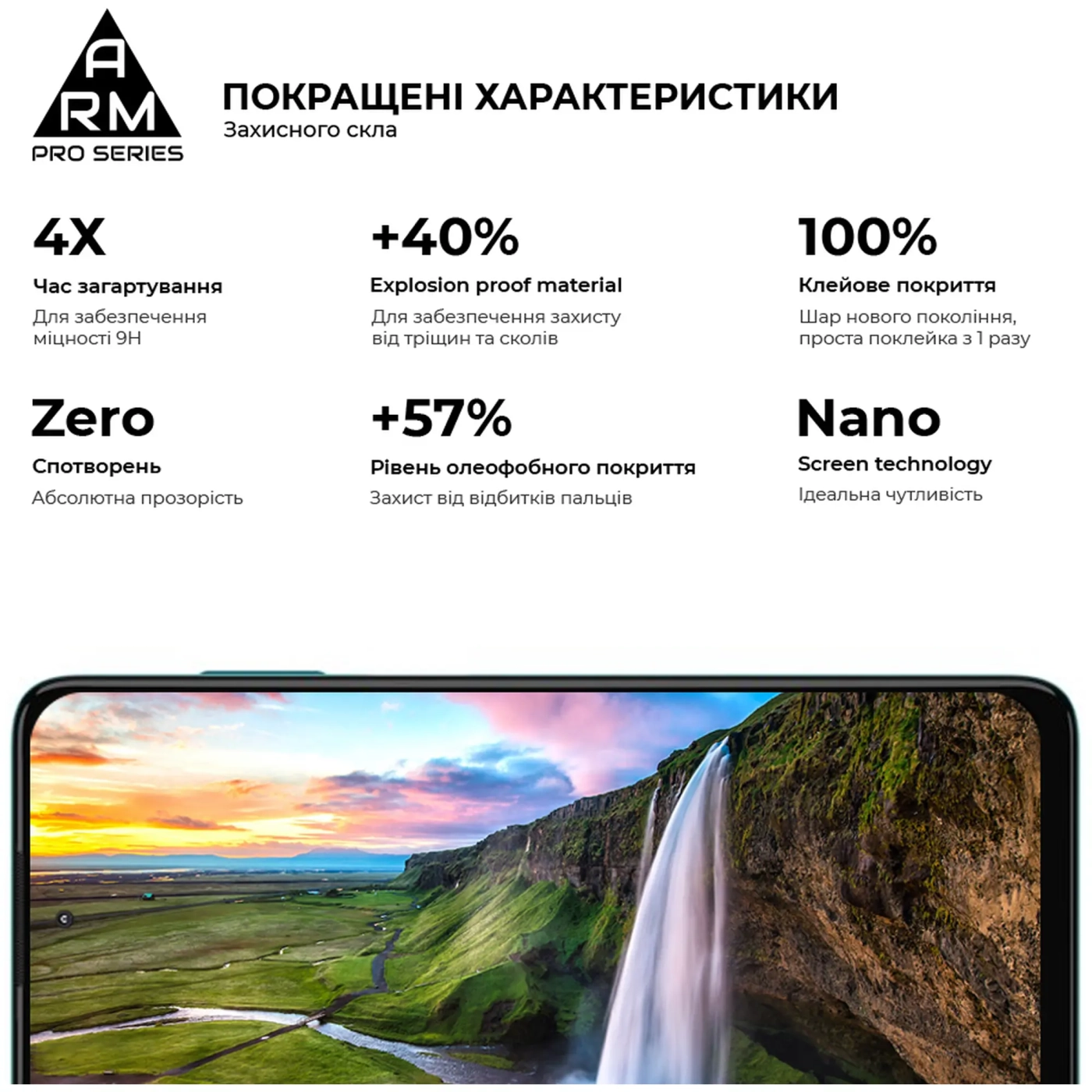 Купить Защитное стекло ArmorStandart Pro для Motorola Edge 20 lite (ARM61017) - фото 4