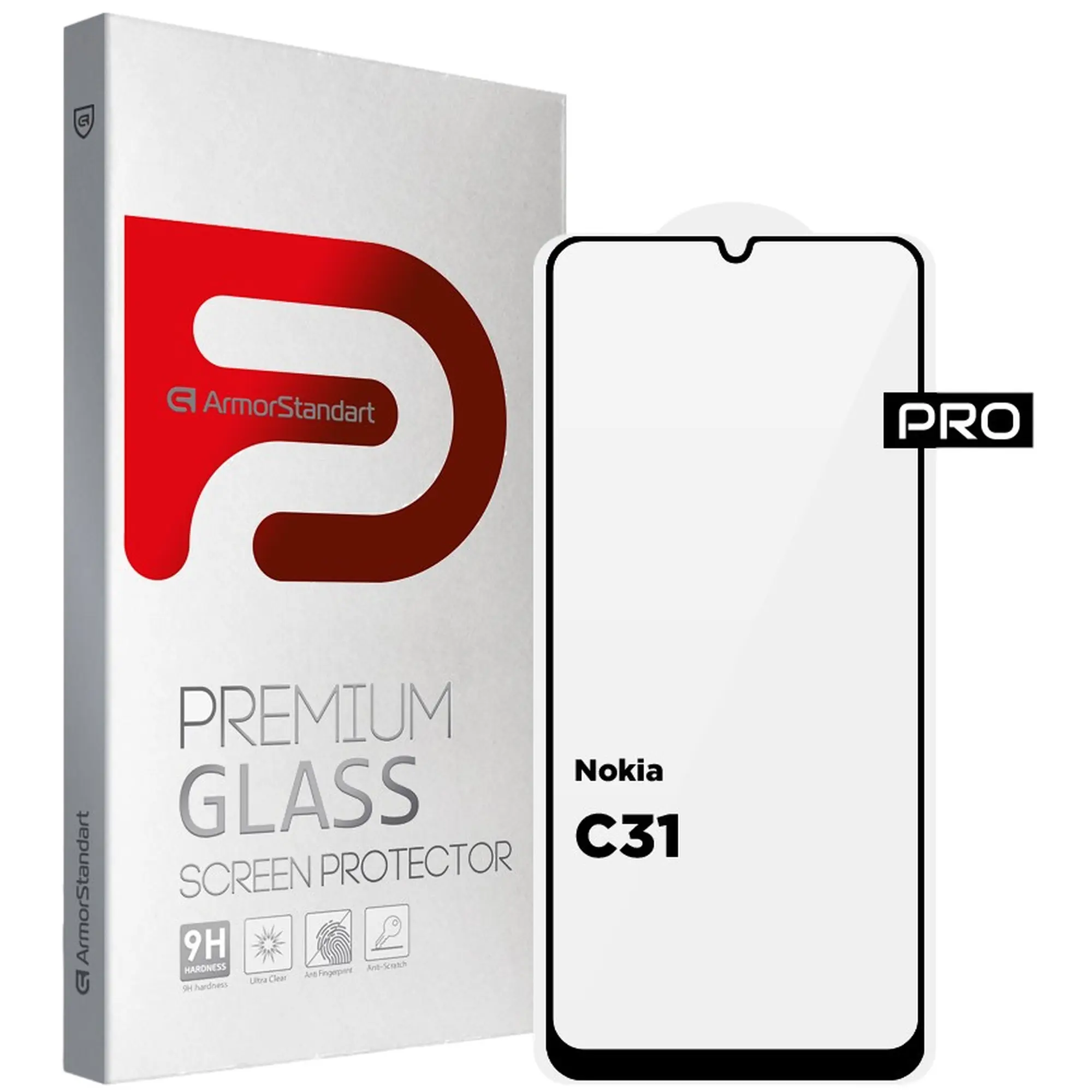Купить Защитное стекло ArmorStandart Pro для Nokia C31 (ARM64946) - фото 1