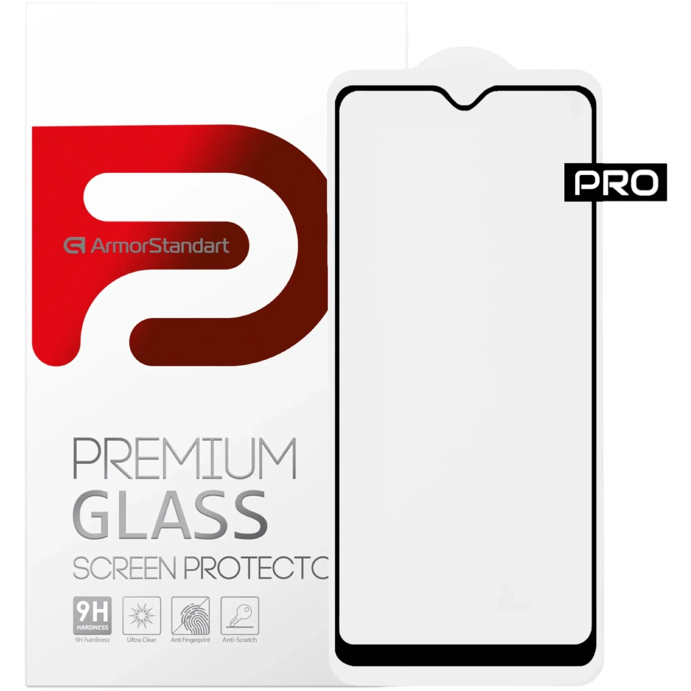 Купить Защитное стекло ArmorStandart Pro для OPPO A15/A15s (ARM58388) - фото 1